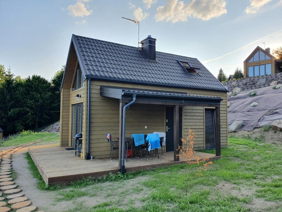 Ostrzycki Las Domki Nad Jeziorem -Balia-Sauna-Prywatny Pomost Pierszczewo Exterior photo