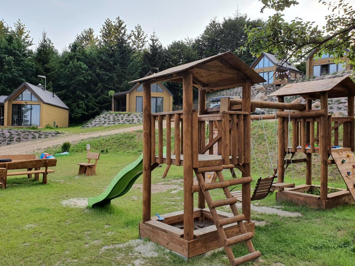 Ostrzycki Las Domki Nad Jeziorem -Balia-Sauna-Prywatny Pomost Pierszczewo Exterior photo