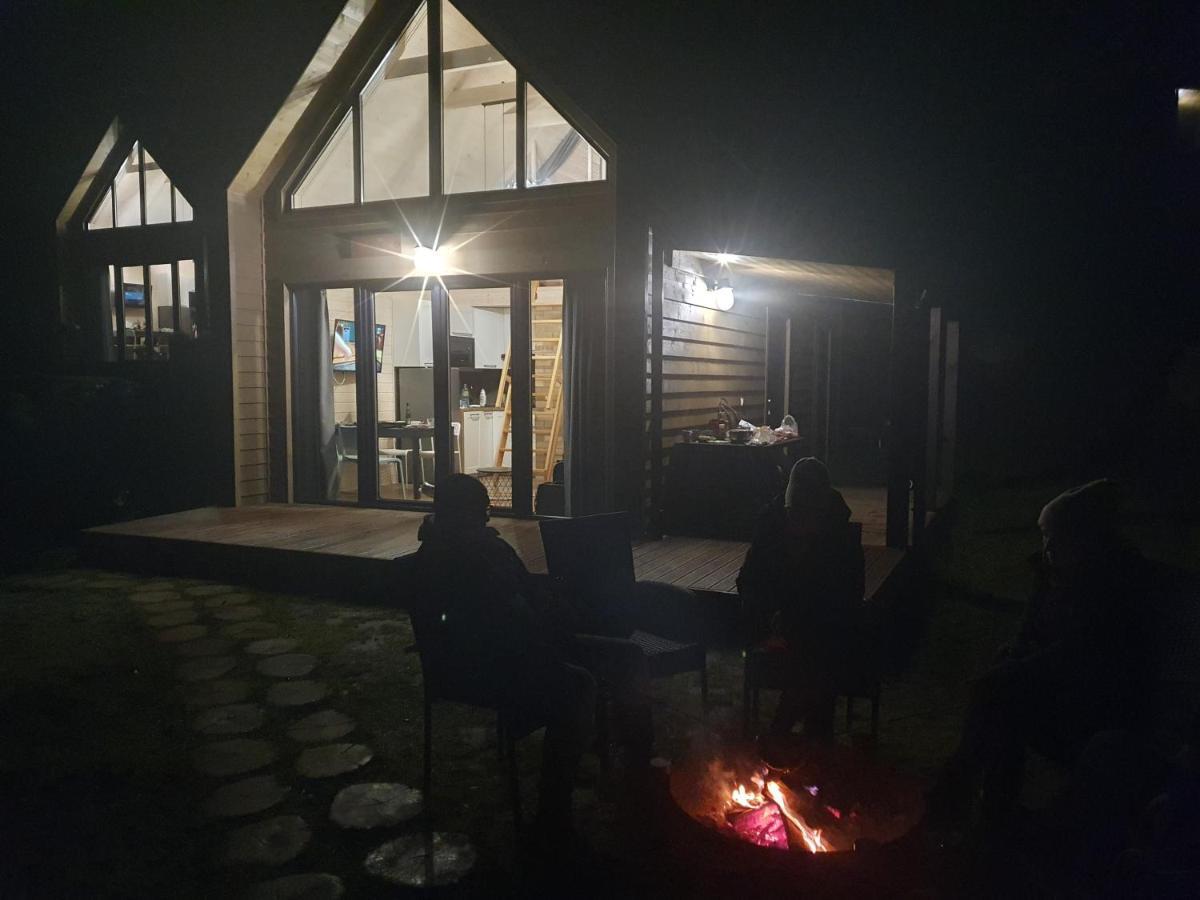 Ostrzycki Las Domki Nad Jeziorem -Balia-Sauna-Prywatny Pomost Pierszczewo Exterior photo